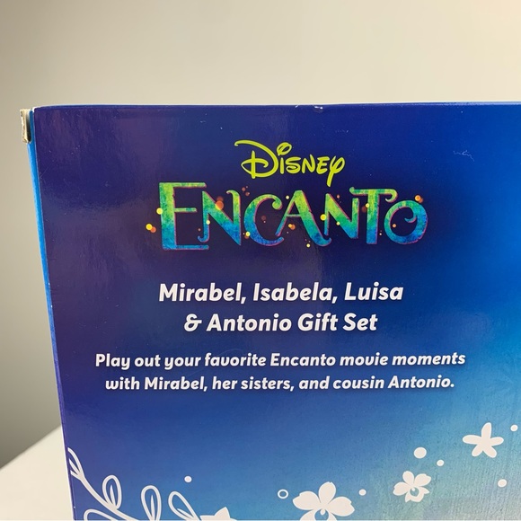 Disney Encanto Character Doll Set Mirabel Isabela Luisa Antonio Gift Set 4 Count - Picture 6 of 14